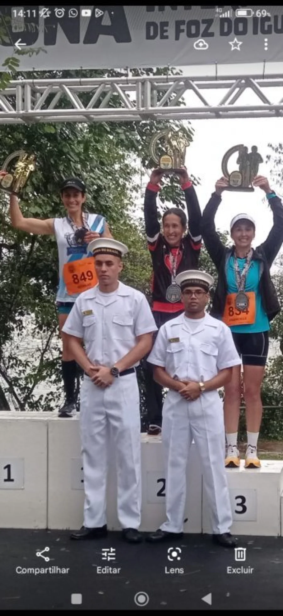 Duovizinhense Conquista 3 Lugar na Maratona Internacional de Foz do Iguau
