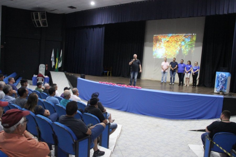 Palestra Sobre o Novembro Azul � Realizada no Centro Cultural.