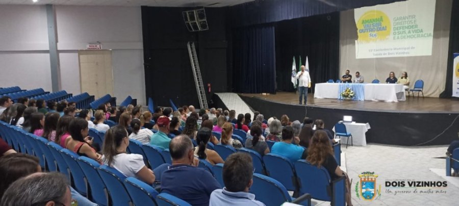 Confer�ncia Municipal de Sa�de Foi Um Sucesso