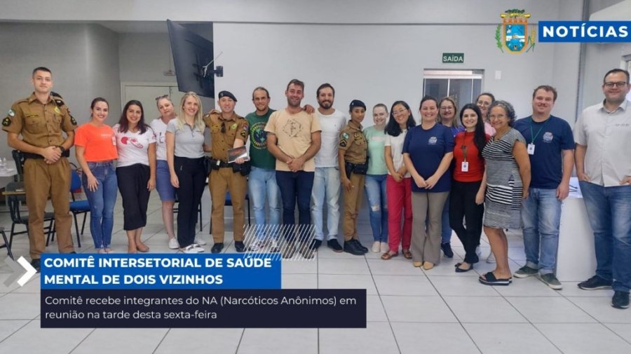 Comit� Recebe Integrantes do na (narc�ticos An�nimos) Em Reuni�o na Tarde Desta Sexta-feira