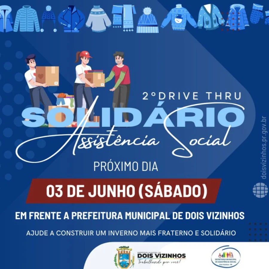 2 Edio do Drive Thru Solidrio Acontece Dia 03 de Junho