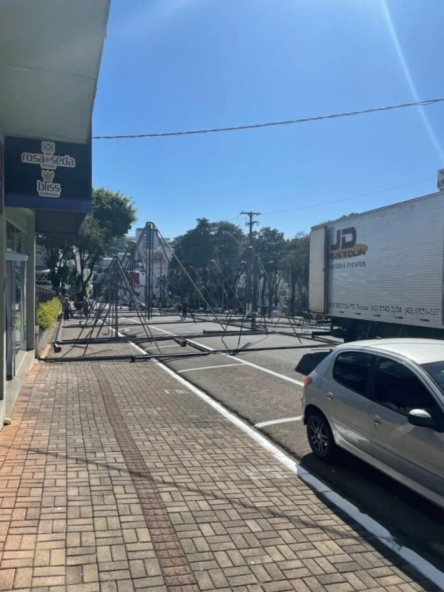 Tendas da Quermese de Santo Antonio Comeam a Ganhar Formas