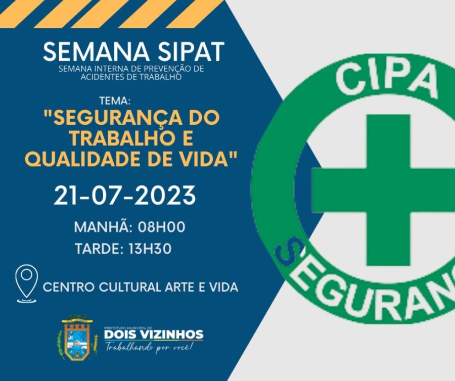 Semana Sipat 2023 J� Tem Data e Palestras Definidas