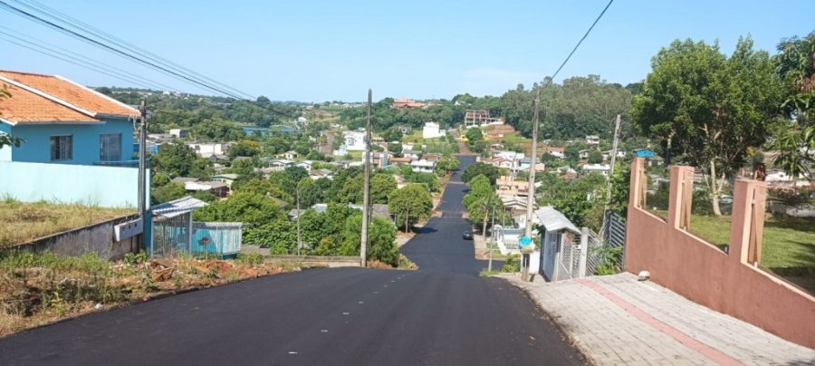 Ap�s Reperfilamento, Ruas Recebem Camada Final de Asfalto