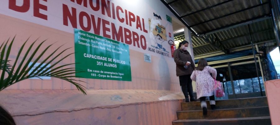 Uma Nova Escola Um Novo Recome�o