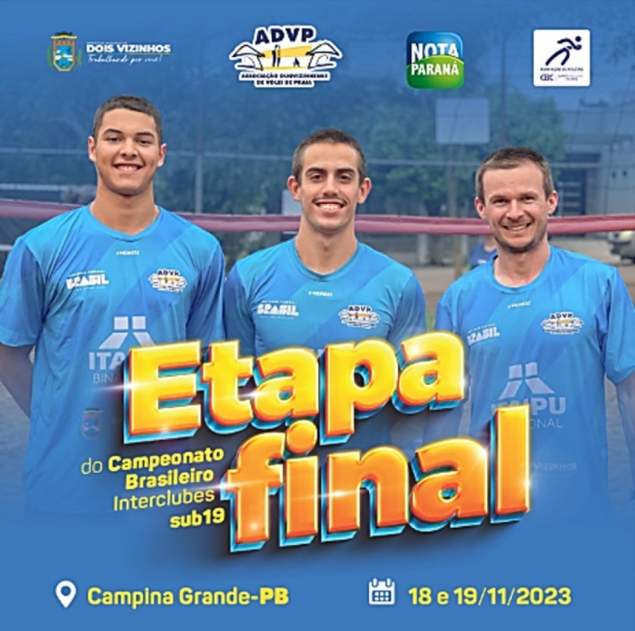 Duovizinhenses Brilham e Alcan�am 5� Lugar no Brasileiro Sub19 de V�lei de Praia