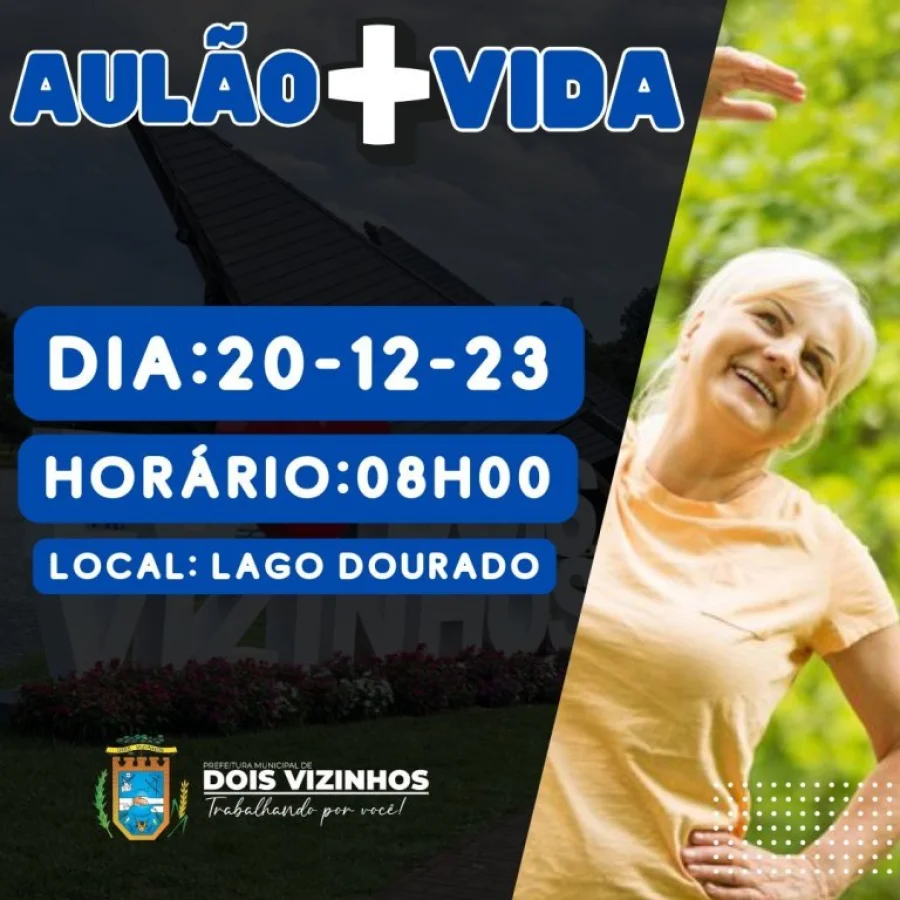 Quarta-feira Tem Aulo Mais Vida no Lago Dourado