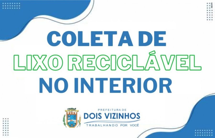 Coleta Seletiva de Lixo na �rea Rural 2024