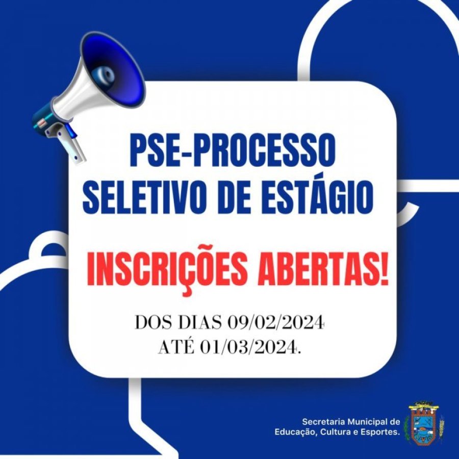 Prefeitura Abre Processo Seletivo para Estagi�rios