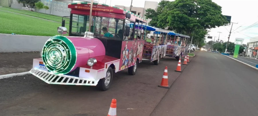 Trenzinho da Alegria Est Chegando Em Dois Vizinhos!