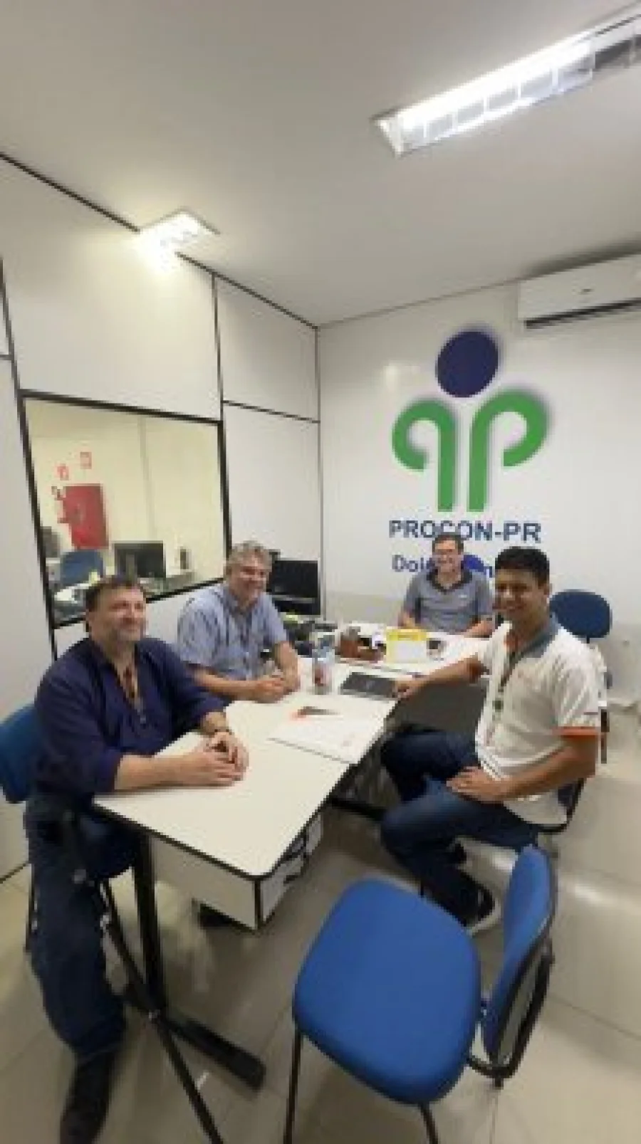 Copel Visita Procon de Dois Vizinhos