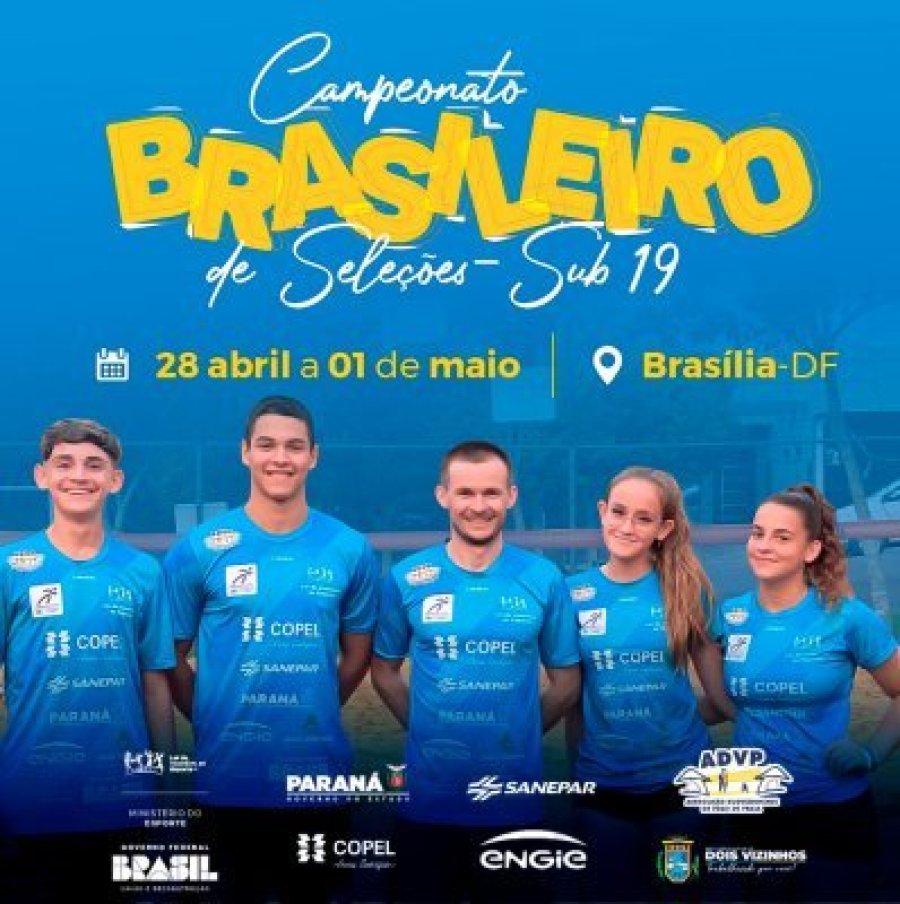 Atletas Duovizinhenses Embarcam para o Campeonato Brasileiro de V�lei de Praia Sub19 Em Bras�lia