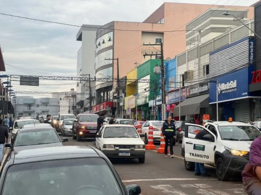 DEPTRAN AGE PARA CONTROLAR CONGESTIONAMENTO NO CENTRO
