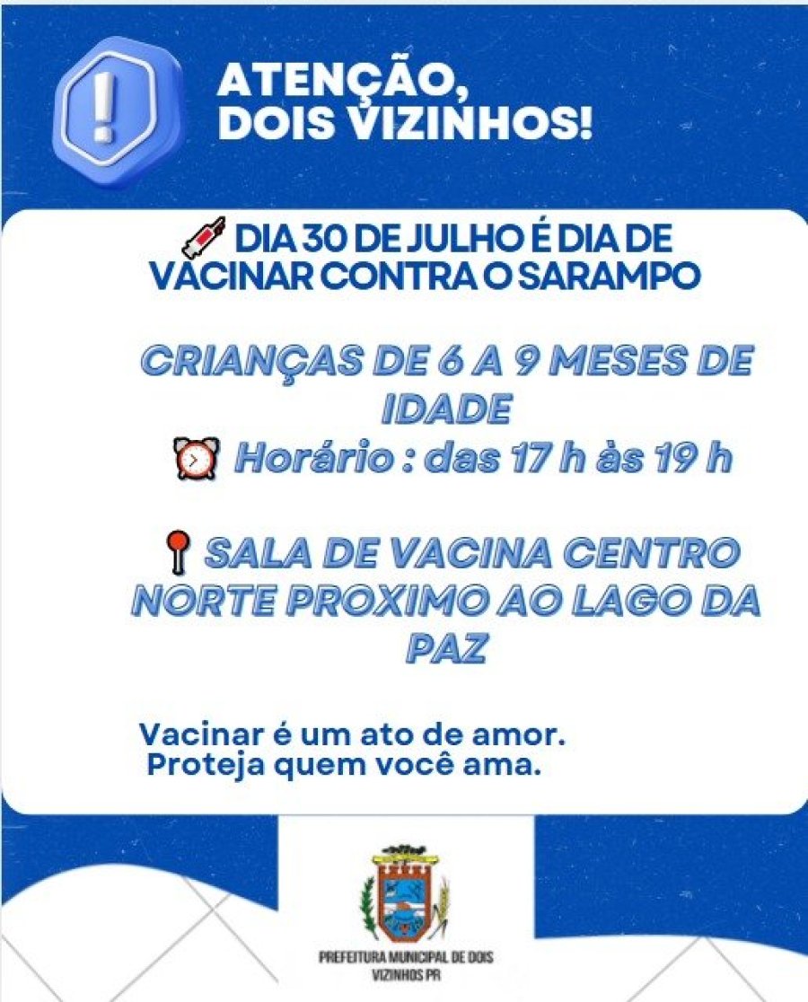 PROTEJA SEU BEB� CONTRA O SARAMPO