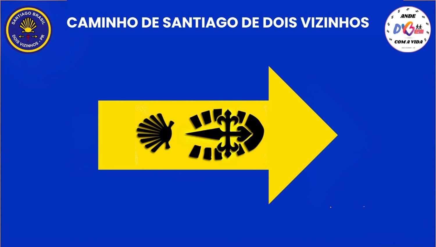 INCIO DA SINALIZAO DO CAMINHO DE SANTIAGO DE DOIS VIZINHOS
