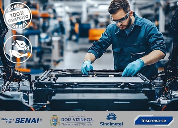 DOIS VIZINHOS OFERECE CURSOS GRATUITOS DO SENAI