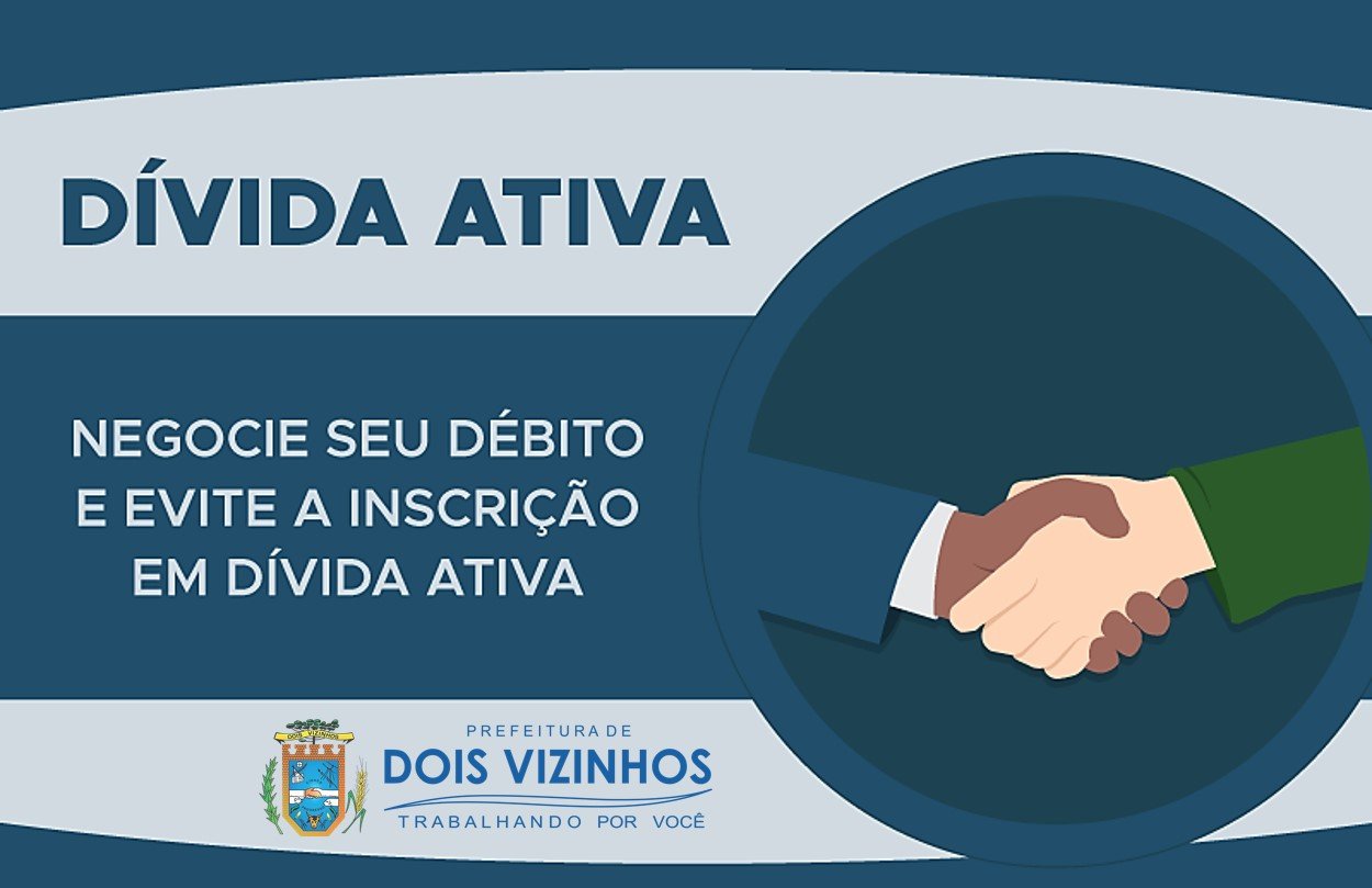 ATENO CONTRIBUINTES! REGULARIZE SEUS DBITOS COM O MUNICPIO AT DIA 15 DE JANEIRO