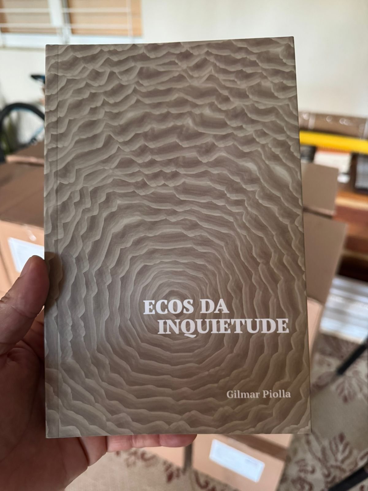 DOIS VIZINHOS RECEBE O LANAMENTO DO LIVRO ECOS DA INQUIETUDE, DO JORNALISTA DUOVIZINHENSE GILMAR PIOLLA