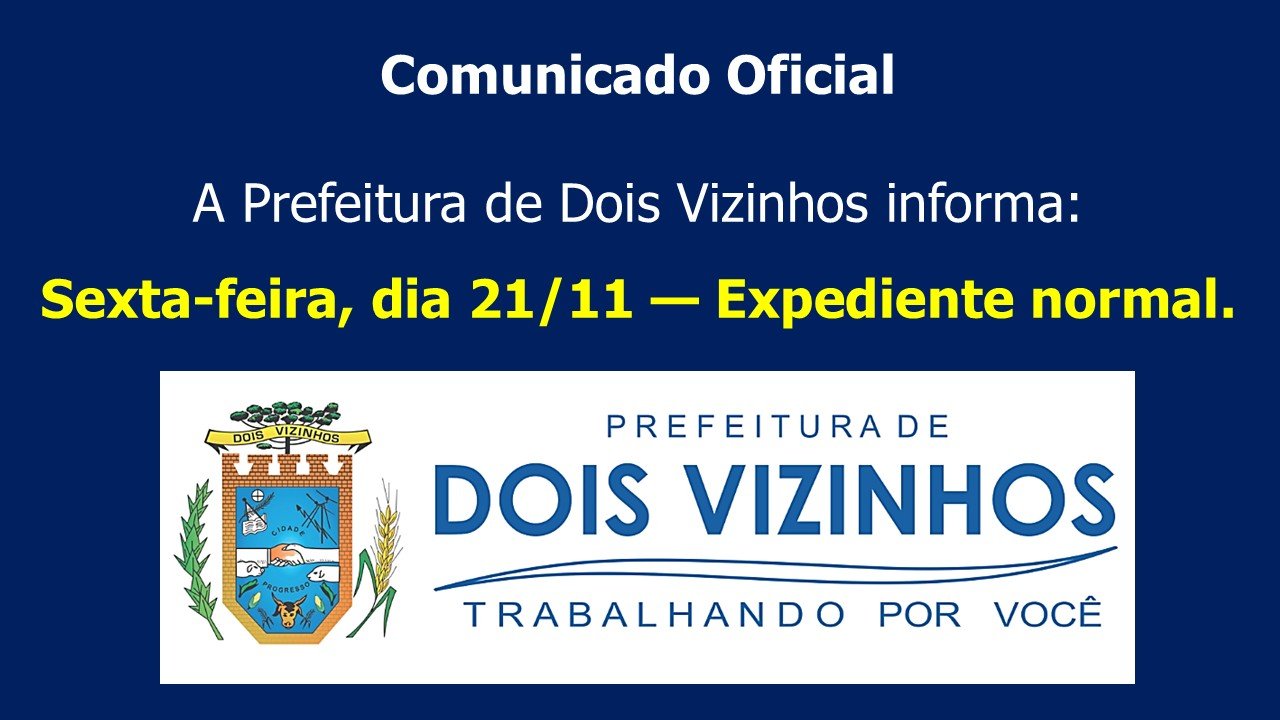 PREFEITO REVOGA RECESSO DO DIA 21 E REFORA COMPROMISSO COM A ORGANIZAO DA EXPOVIZINHOS 2025
