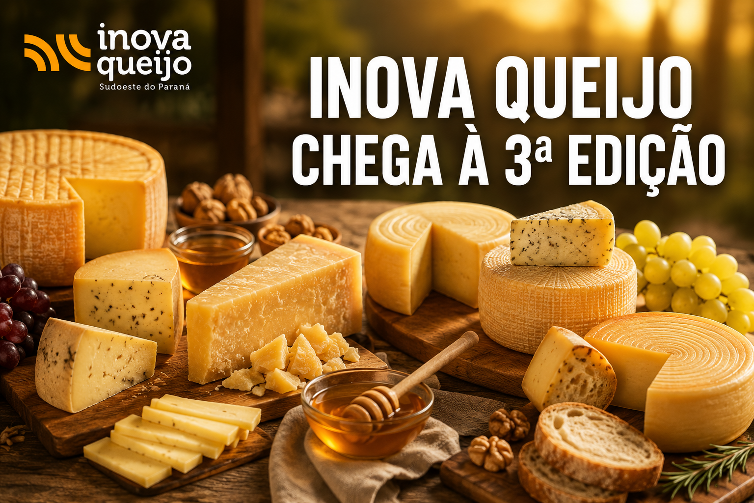 INOVA QUEIJO CHEGA � 3� EDI��O COM PROGRAMA��O DE ALTO N�VEL EM DOIS VIZINHOS