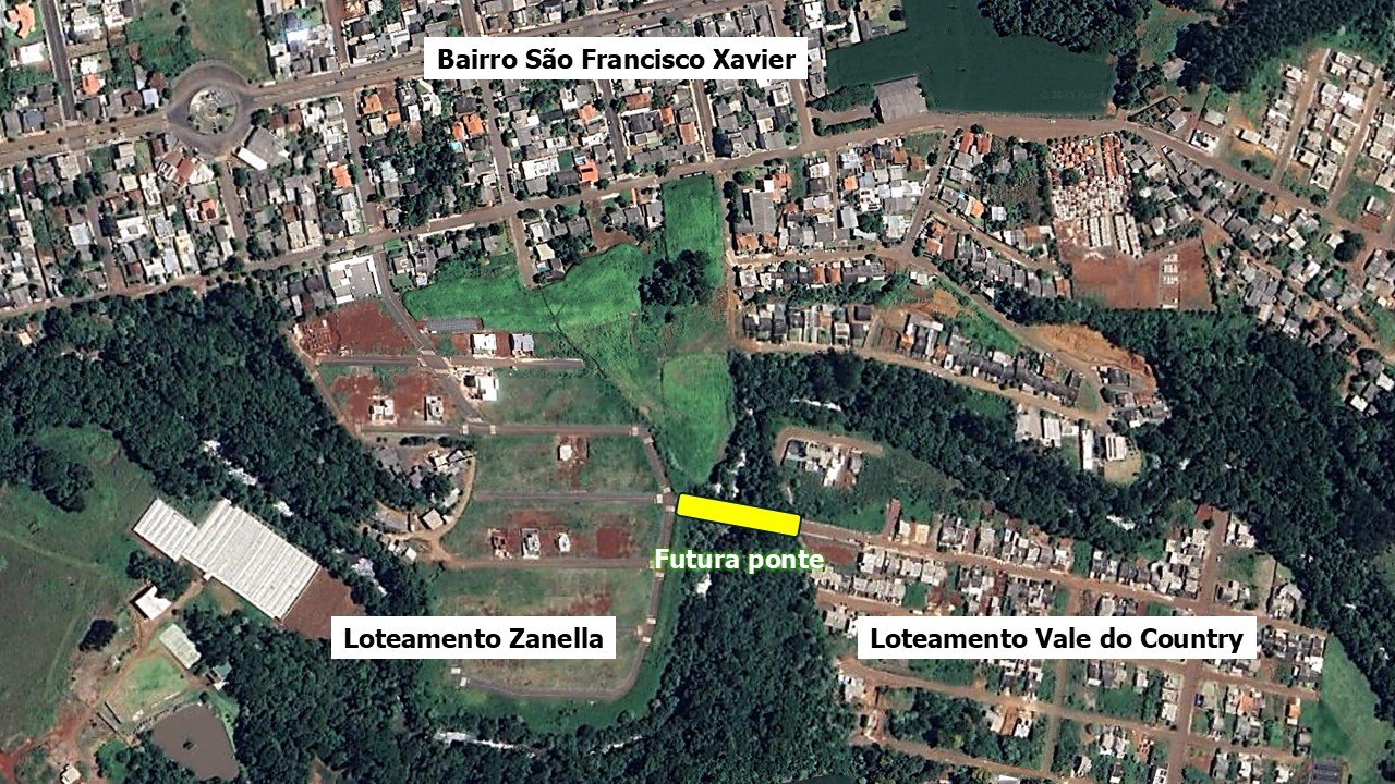 NOVA PONTE VAI LIGAR VALE DO COUNTRY AO SO FRANCISCO XAVIER