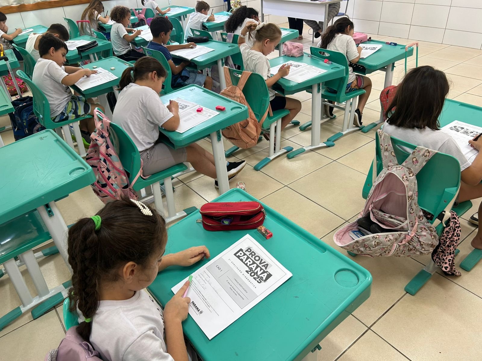 ALUNOS DAS ESCOLAS MUNICIPAIS PARTICIPAM DA 2 AVALIAO DIAGNSTICA DA PROVA PARAN 2025