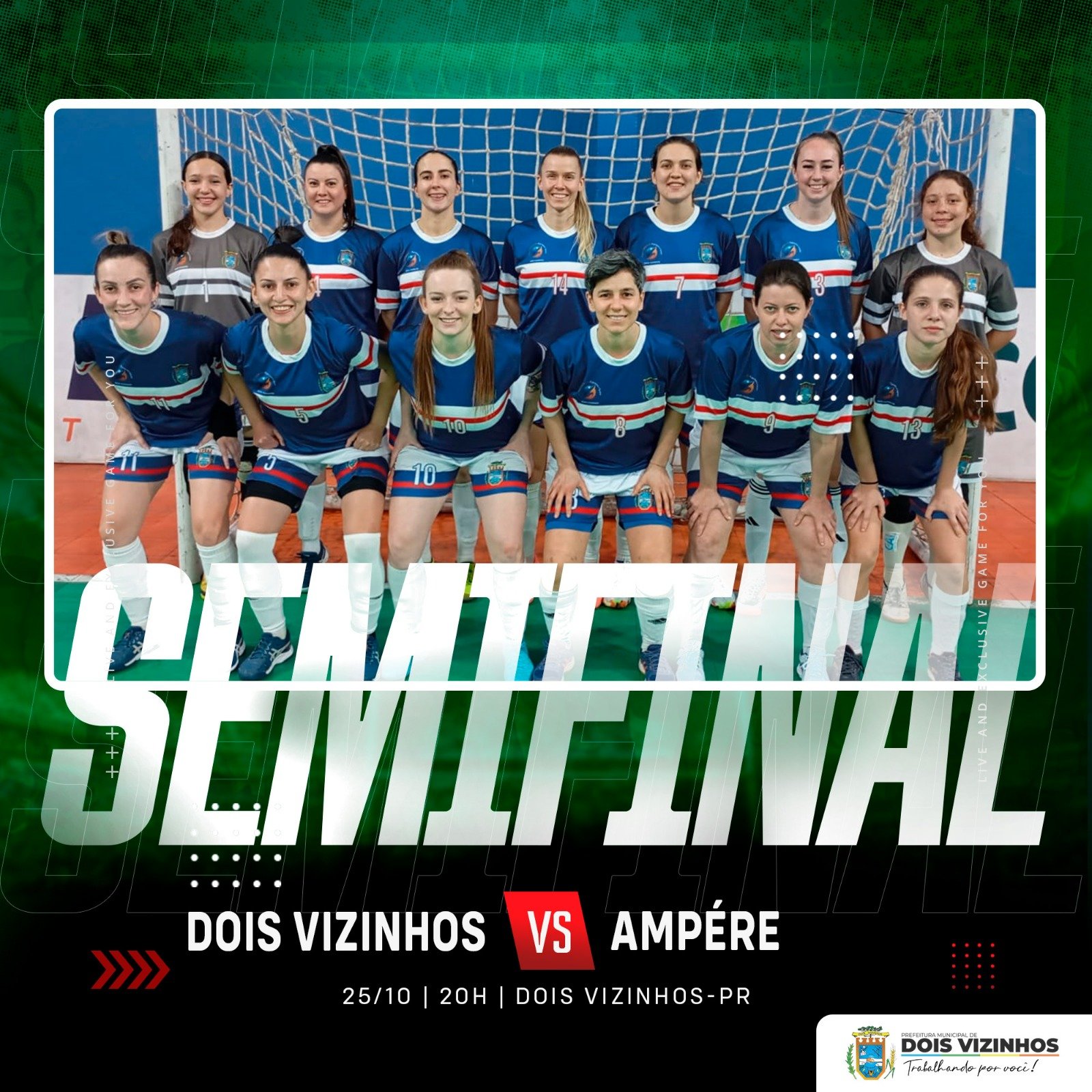 DOIS VIZINHOS ENFRENTA AMPRE EM SEMIFINAL DA COPA SUDOESTE DE FUTSAL FEMININO