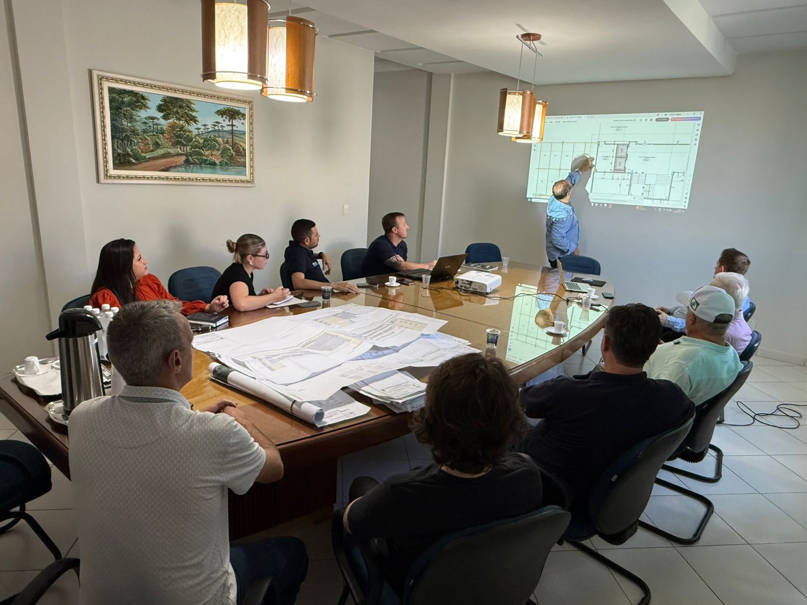 Grandes obras s�o pauta de reuni�o em Dois Vizinhos