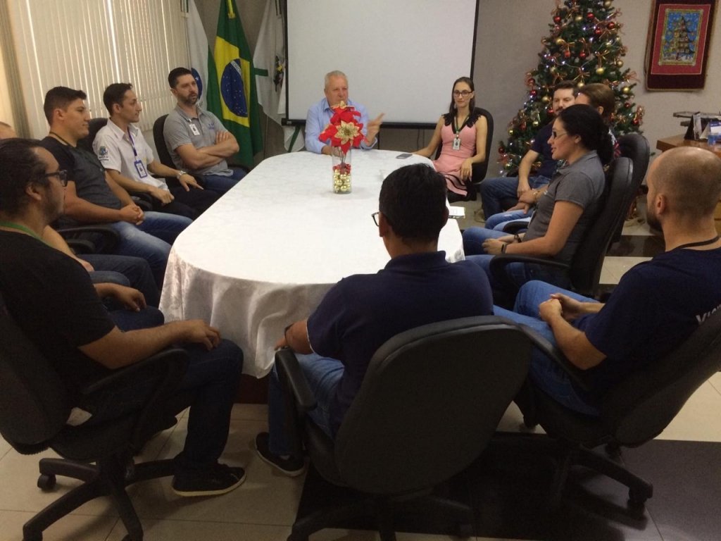 Prefeito Raul D Posse Aos Novos Integrantes da Cipa