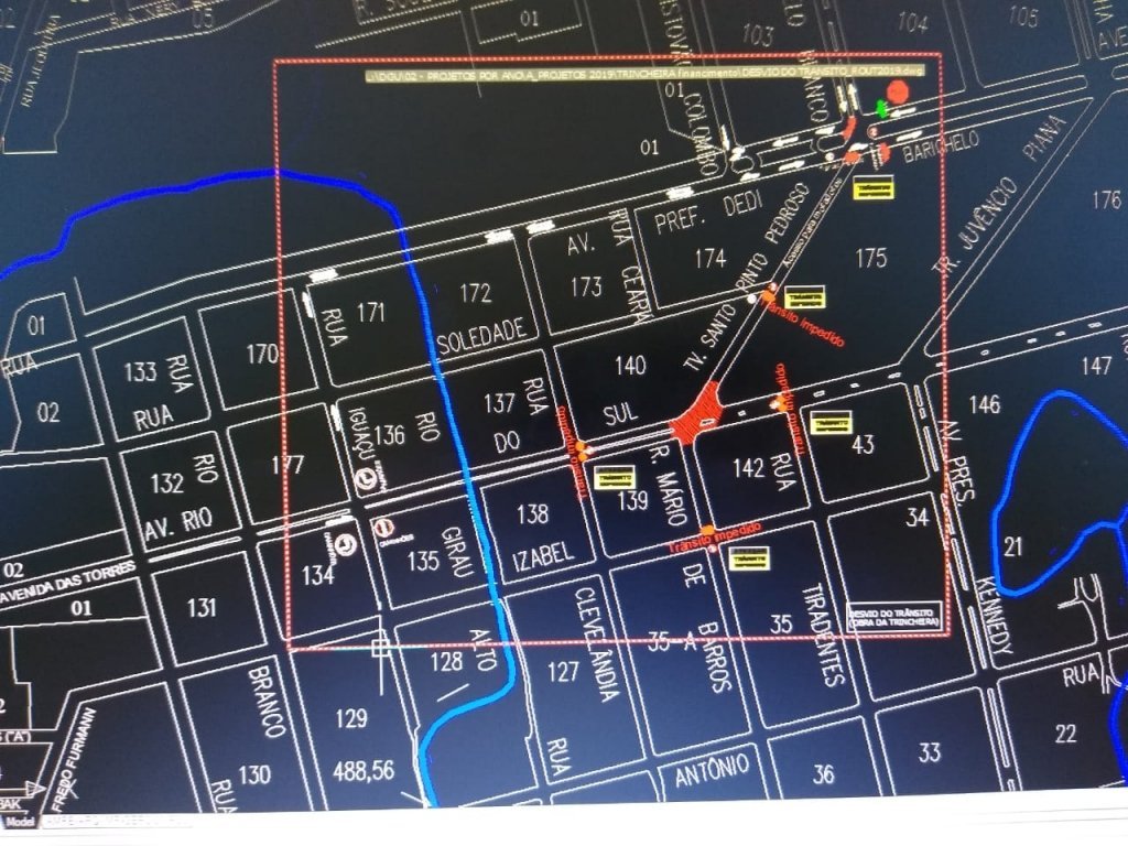 Trnsito Ser Modificado no Entorno da Trincheira a Partir de Segunda-feira