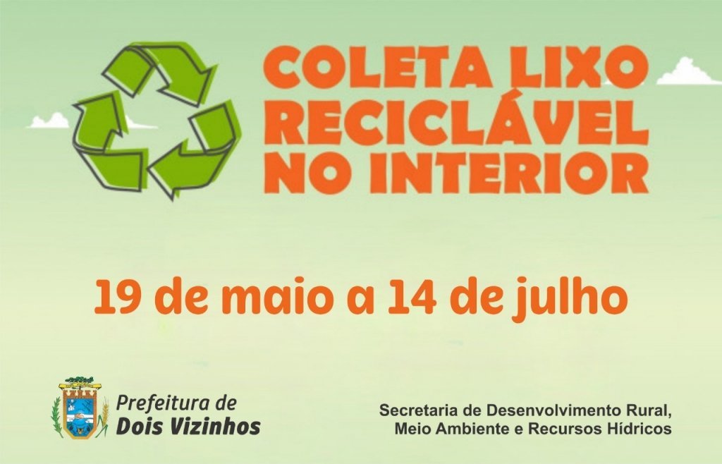 Coleta de Lixo Reciclvel no Interior