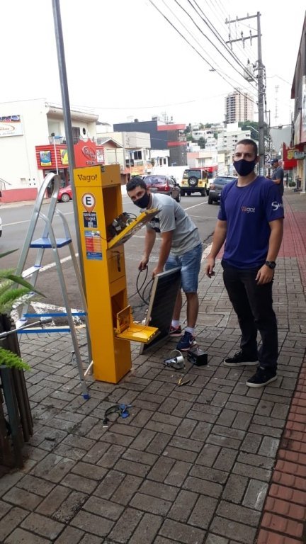 Parqumetros So Removidos Em Dois Vizinhos