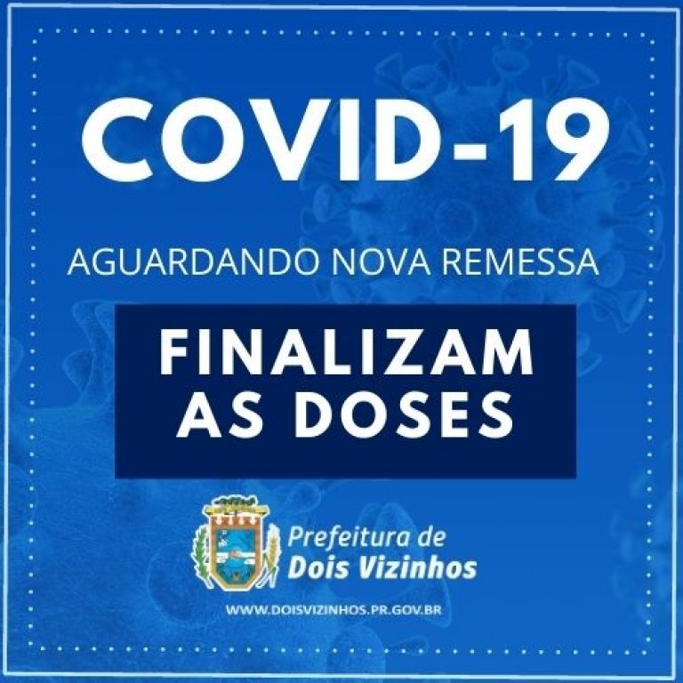 Doses para Covid Finalizam