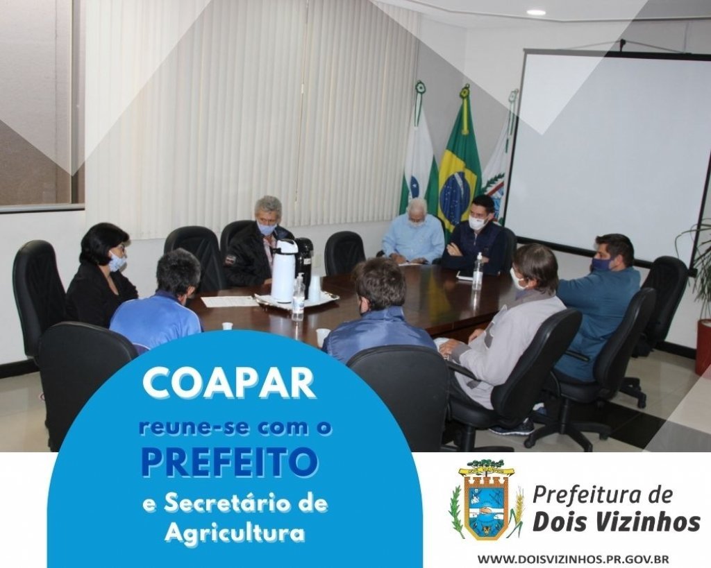 Coafar - Reune-se Com o Prefeito e o Secretrio da Agricultura