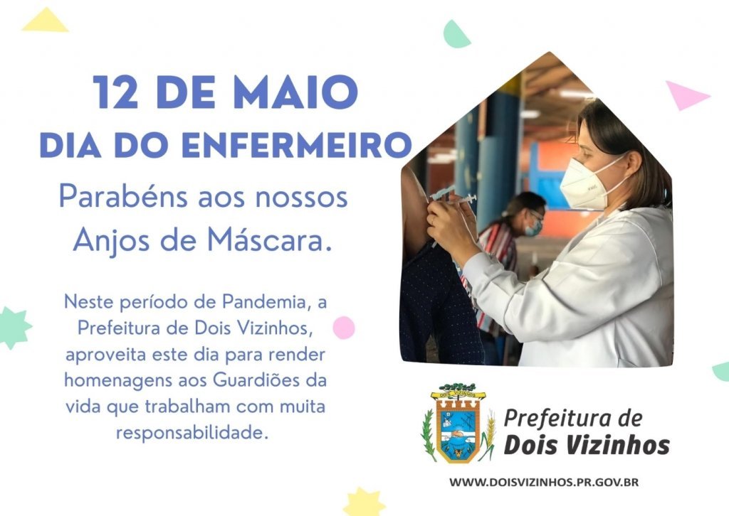 12 de Maio: Dia do Enfermeiro!