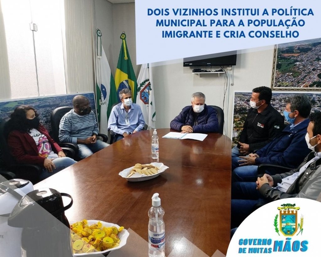 Dois Vizinhos Institui a Poltica Municipal para a Populao Imigrante e Cria Conselho