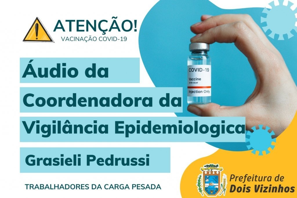 Primeira Remessa Recebida do Imunizante da Janssen Ser Destinada Aos Trabalhadores da Carga Pesada