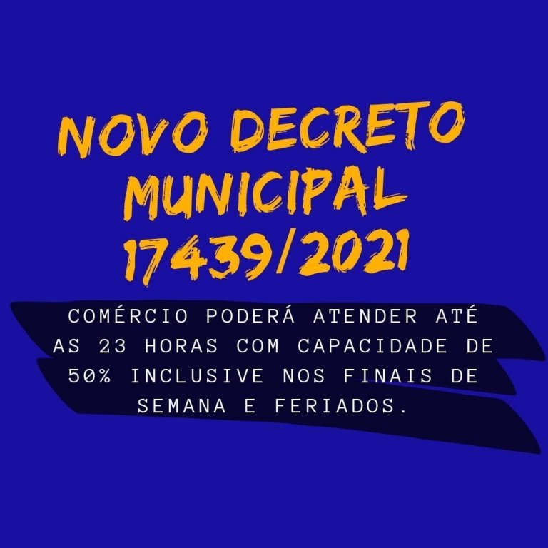 Confira na ntegra o Novo Decreto Municipal