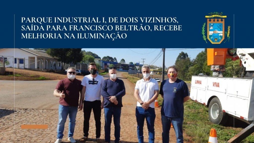 Parque Industrial 1, de Dois Vizinhos, Sada para Francisco Beltro, Recebe Melhoria na Iluminao