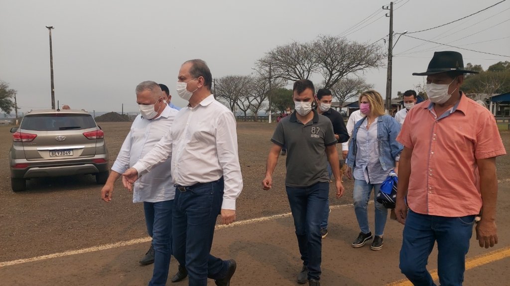 Deputado Federal e Lder do Governo, Ricardo Barros, Visita Dois Vizinhos