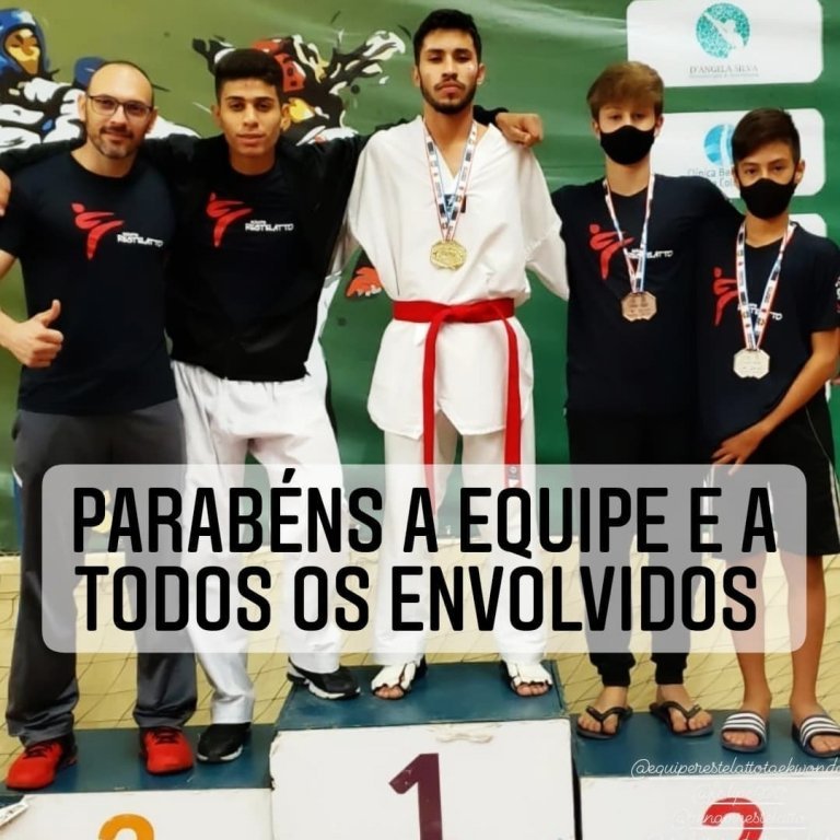 Novamente Atletas de Dois Vizinhos Conquistam Bons Resultados Neste Final de Semana no Brasil Open de Taekwondo