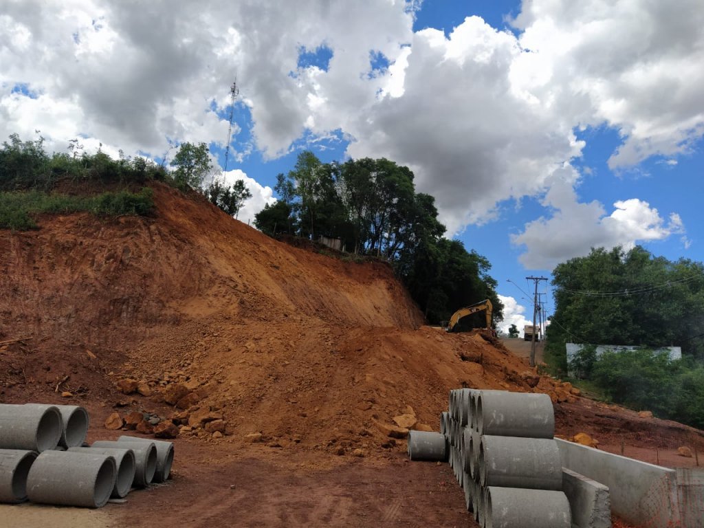 Obras da Trincheira da Av. Rio Grande do Sul Esto Dentro do Cronograma Ajustado