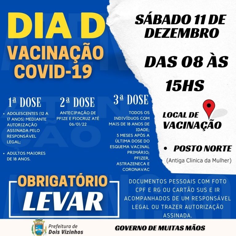 Como Segue a Vacinao Contra o Covid-19 para Esta Semana