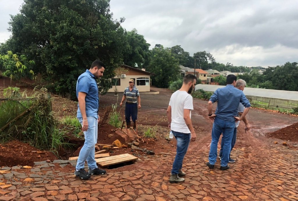 Esclarecimento: Calamento Que Liga Bairro Concordia Ao Parque Industrial