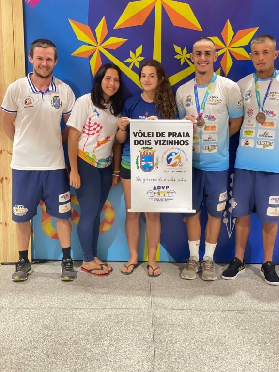 Dois Vizinhos Foi Medalha de Bronze na Fase Nacional dos Jogos Escolares de 15 a 17 Anos