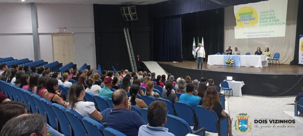 Conferncia Municipal de Sade Foi Um Sucesso