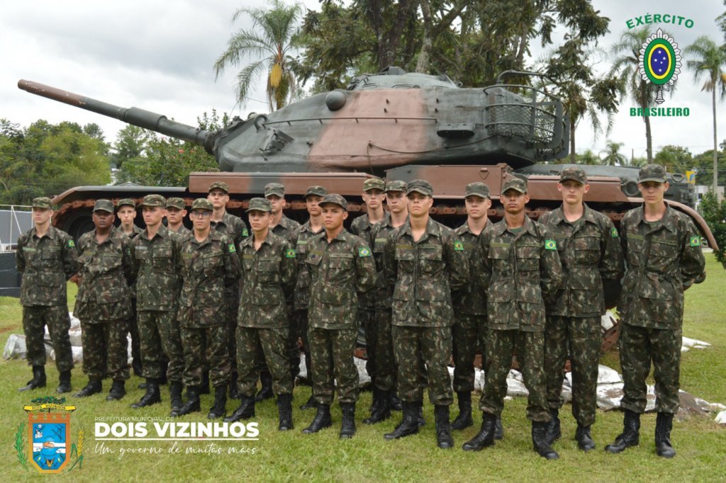 19 Jovens Duovizinhenses So Incorporados nas Fileiras do Exrcito Brasileiro.