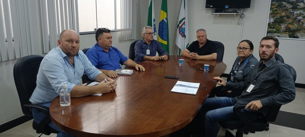 Prefeito, Recebe Representantes da Seab, Adapar e Idr