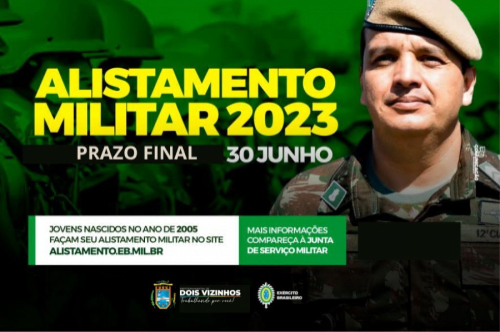 Prazo de Alistamento Militar Encerra-se Em 30 de Junho